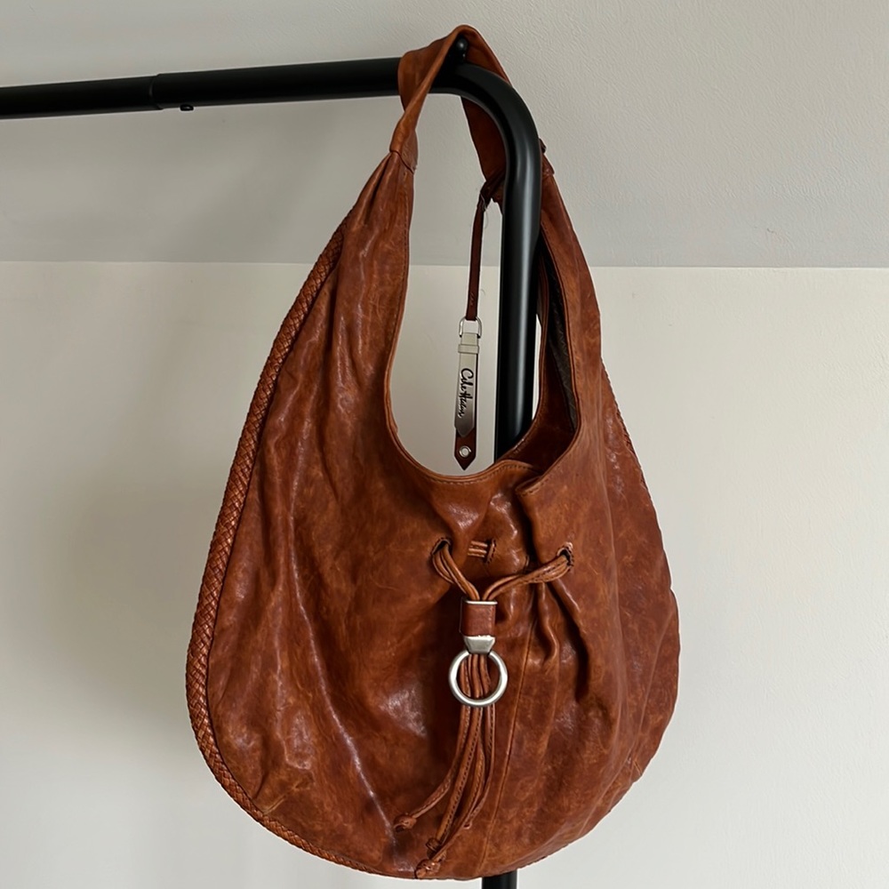 Leather Cole Haan Bag.